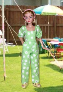 Floral Pantsuit for 12" Anne Dolls