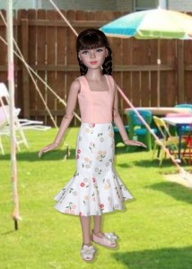 Summer Dress for 12" Anne Dolls