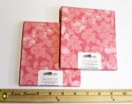 Pink Floral Cotton Fat Quarter, 18" x 22"