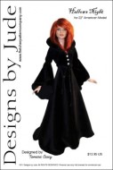 Hallows Night Robe for 22" American Model PDF