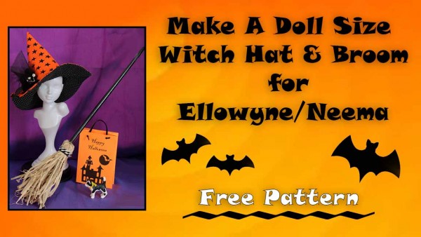 Witches Hat Pattern for Ellowyne PDF