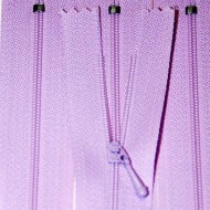4 1/2" Lavender Purple Zipper