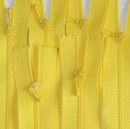 4 1/2" Lemon Yellow Zipper