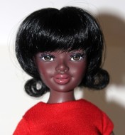 Retro Mod Wig with Flip, Size 6-7, Black