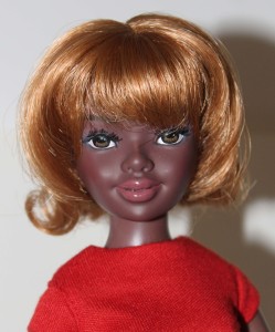 Retro Mod Wig with Flip, Size 6-7, Lt. Ginger
