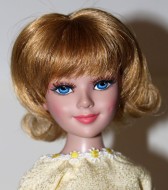 Retro Mod Wig with Flip, Size 6-7, Lt. Ginger Golden Blonde