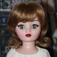 Libby Wig w Bangs size 8-9, Lt. Strawberry Blonde
