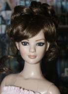 Lydia Updo Wig w Bangs size 7-8, Light Brown