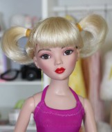 Mei Pony Tail Wig  size 6-7, Pale Blonde