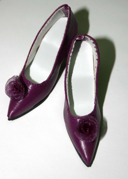 Dark Purple My Fair Lady 72mm Shoes, American Model