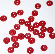 1/8" Micro Mini Red Buttons