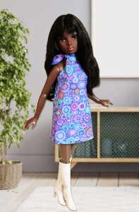 Groovy MOD Shift Dress for Ellowyne & Neema - Blue