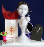 You Hung The Moon Earring & Necklace Set - 16" Dolls