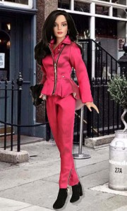 Hot Pink Moto Ensemble for 16.5" RTB101 Dolls 