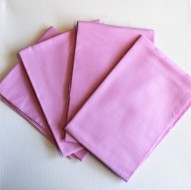 Medium Pink Cotton Short Fat Quarter, 18" x 20"