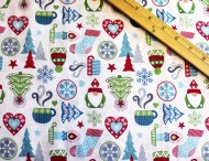 Christmas Fabric by Lewis & Irene
