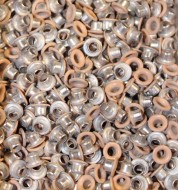 1/8" Pale Peach Eyelets