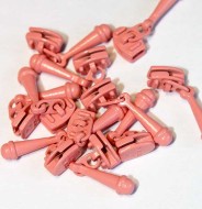 Peachy Pink Zipper Pull