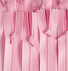 12" Pink Zipper