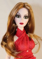 Pretty Girl Wig  size 5-6, Golden Strawberry Auburn