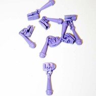 Lilac Zipper Pull