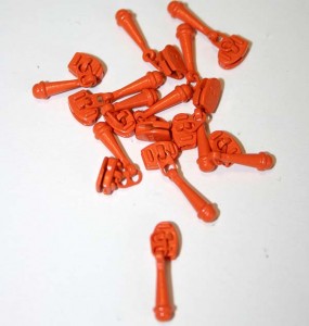Carrot Orange Zipper Pull