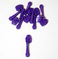 Purple Zipper Pull