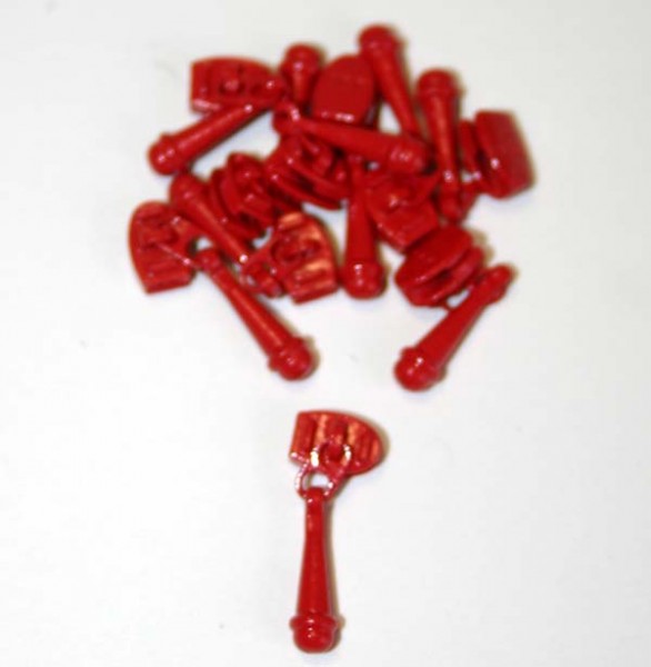 Cherry Red Zipper Pull