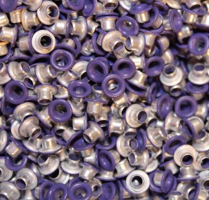 1/8" Purple Eyelets