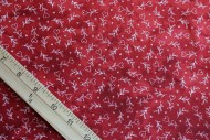 Fabric 1/2 Yard, Summertime Mini Hearts Red by Robin Kingsley / Maywood