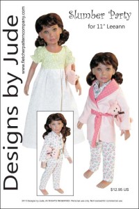 Slumber Party for 11" Leeann Dolls PDF