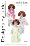 Slumber Party for 10" Patsy & Ann Estelle Printed