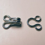 Hooks & Eyes Nickel Sz 0