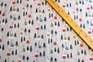 Snow Day Fabric by Lewis & Irene