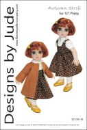 Autumn Stroll for 10" Patsy & Ann Estelle Printed