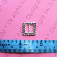 5/8" Square Gem Buckle (2031)