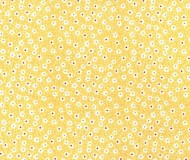 Treasures From The Attic Tiny Flower Fabric Yellow