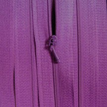 4 1/2" Violet Zipper