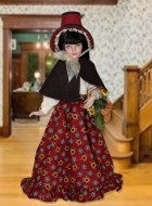 Walnut Grove Ensemble for 12" Anne Dolls 