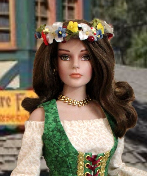 Irish Wheat Necklace - 16" Dolls