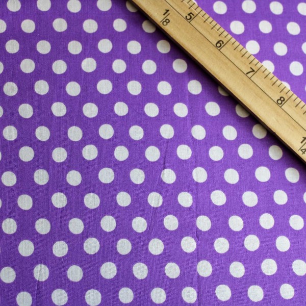 Fabric 1/2 Yard, Spot - Grape Kaffe Fassett 