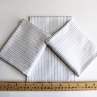 Soft Gray Awning Stripe Fat Quarter, 18" x 22"